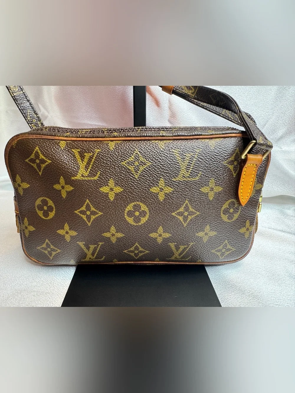 Louis Vuitton LV Monogram Pochette Marly Bandoulière with COA